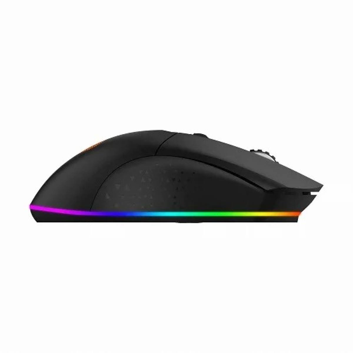 Chuột DareU EM901 RGB Wireless - Đen